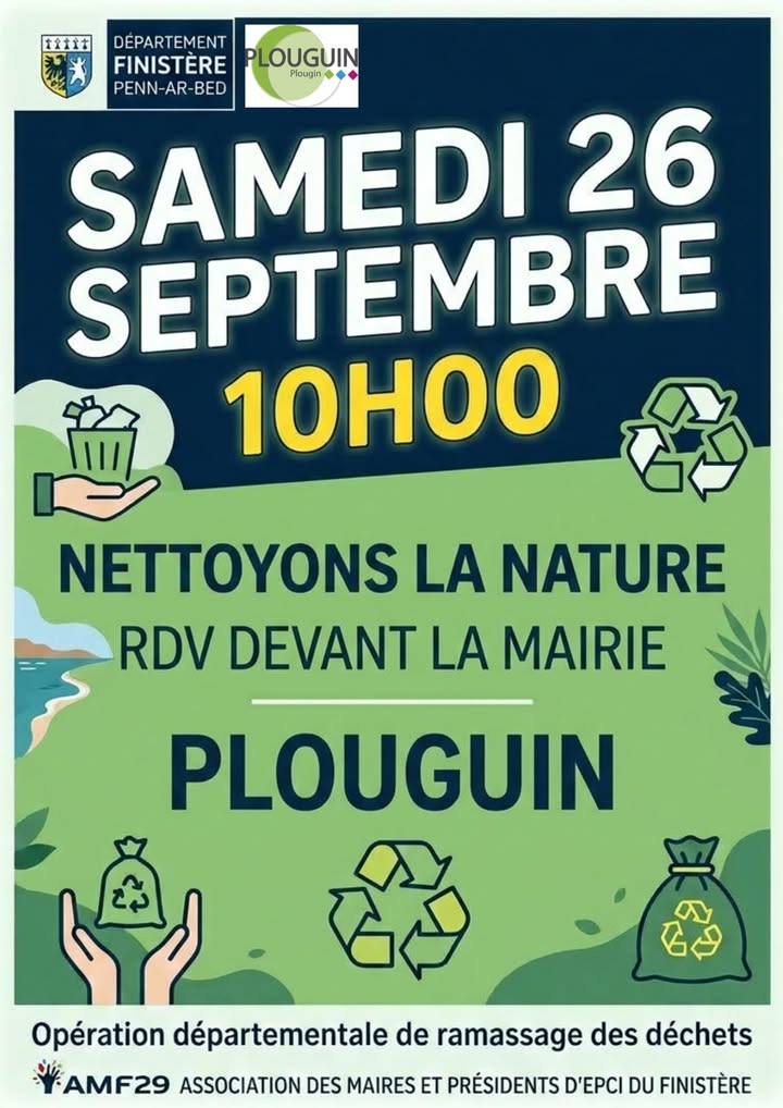 🌍 NETTOYONS LA NATURE À PLOU