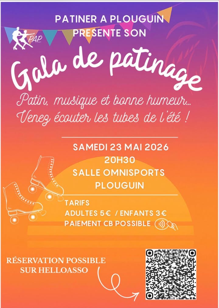 Patiner à Plouguin présente so