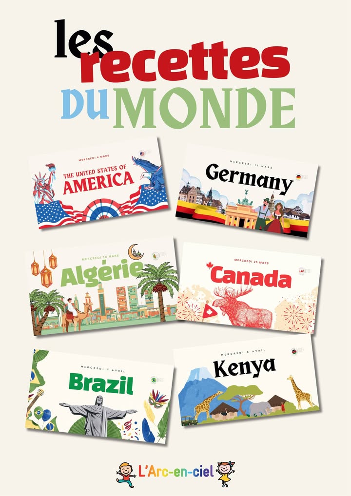 🌍🍪 Les mercredis passent e