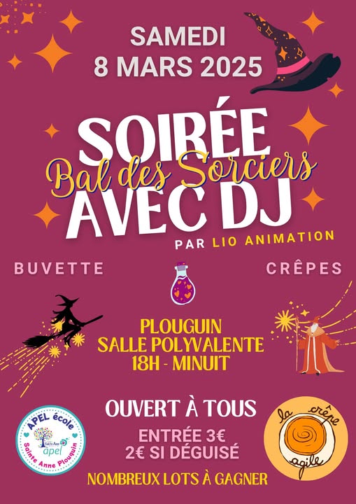 ✨🔮 Soirée Bal des Sorciers
