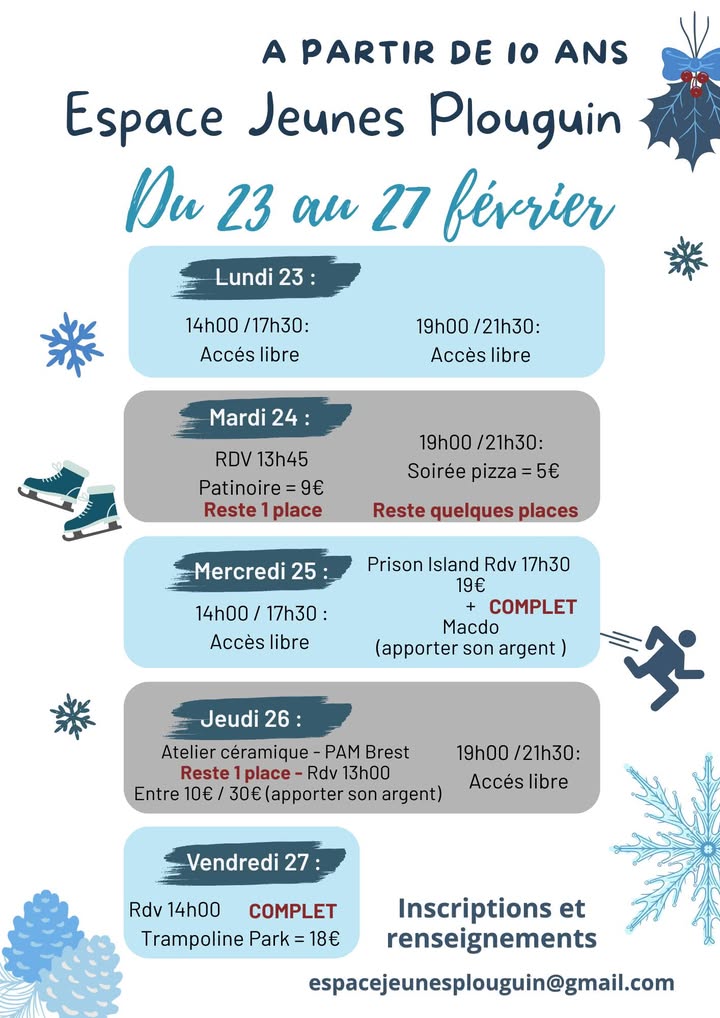 🎉 Espace Jeunes – A partir 