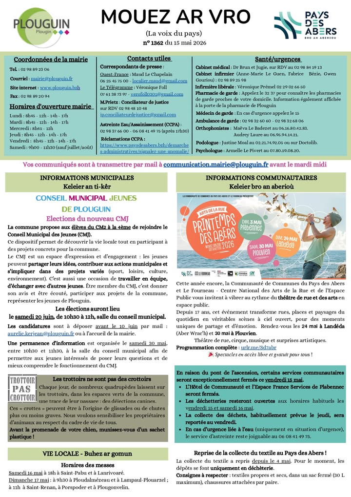 Mouez ar Vro du 15 mai 2026