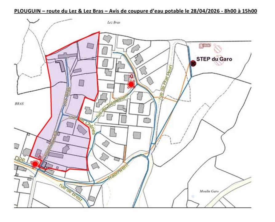 Avis de coupure d’eau Le 28 av