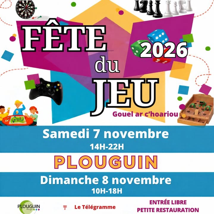 FÊTE DU JEU À PLOUGUIN ! Les 7