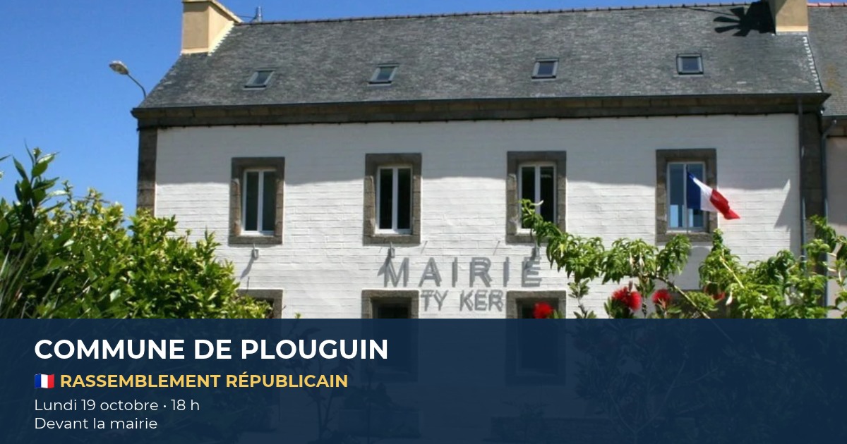PLOUGUIN – RASSEMBLEMENT RÉPU