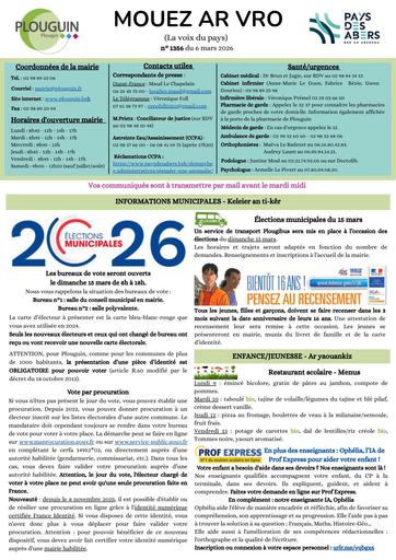 Mouez ar Vro 1352 du 6 mars 2026