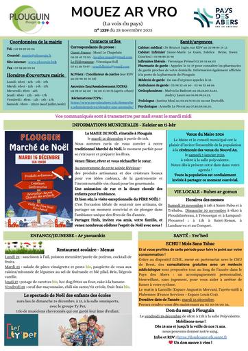 Mouez ar Vro 1339 du 28 novembre 2025