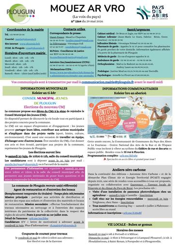 Mouez ar Vro 1364 du 29 mai 2026
