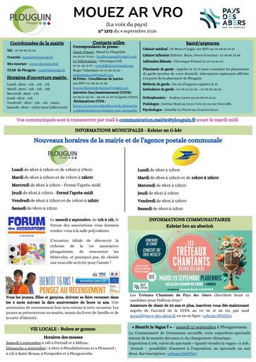 Mouez ar Vro 1372 du 4 septembre 2026