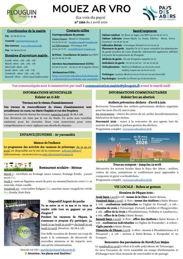 Mouez ar Vro 1356 du 3 avril 2026