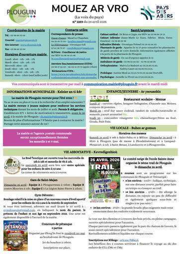 Mouez ar Vro du 24 avril 2026