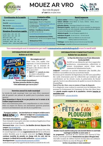 Mouez ar Vro 1367 du 19 juin 2026